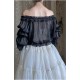 Airfreeing Fairy Undine Off Shoulder Lotus Sleeve Blouse(3 Colours/Full Payment Without Shipping)